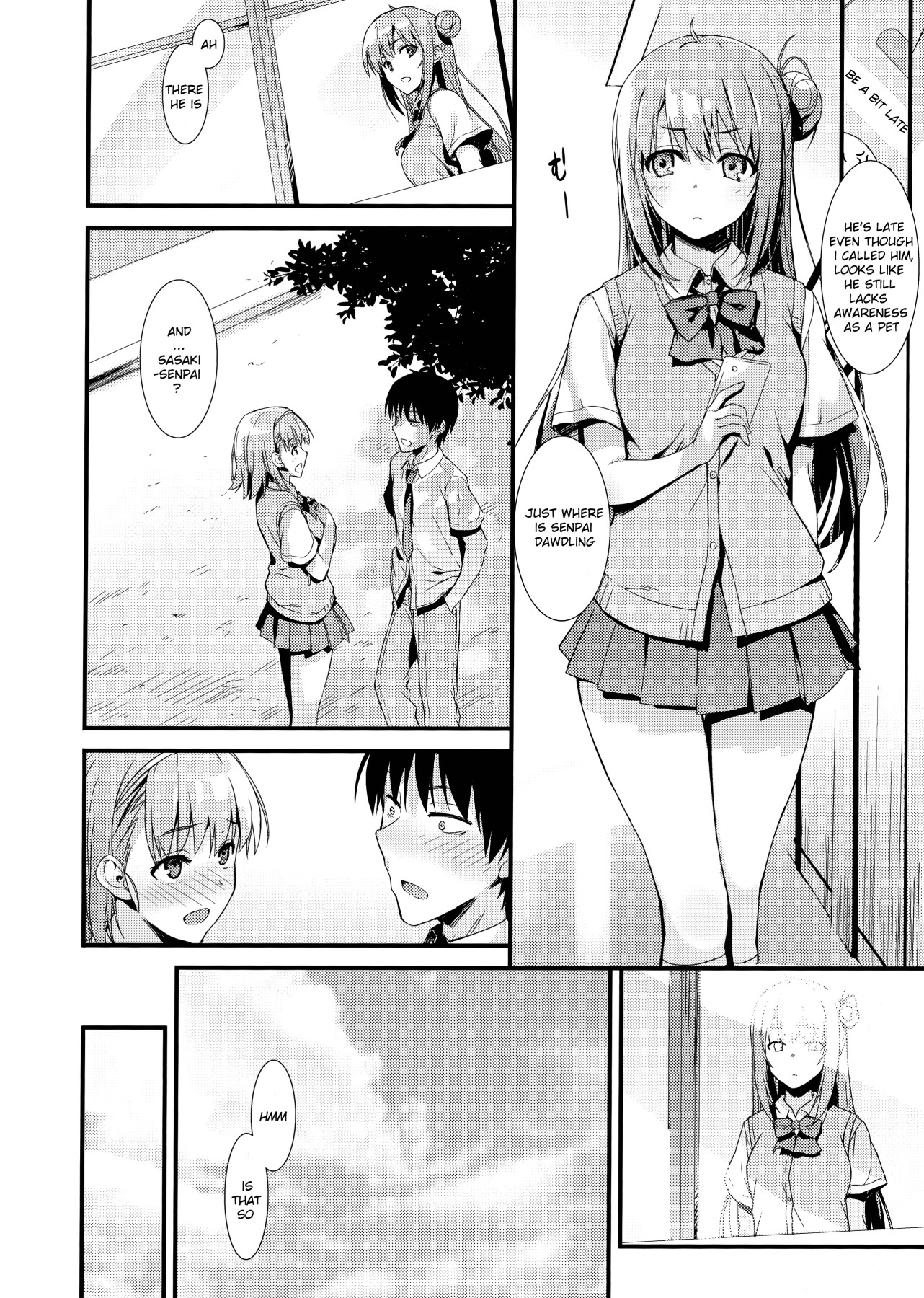 Hentai Manga Comic-Lewd Lewd Kouhai-chan!-Read-24